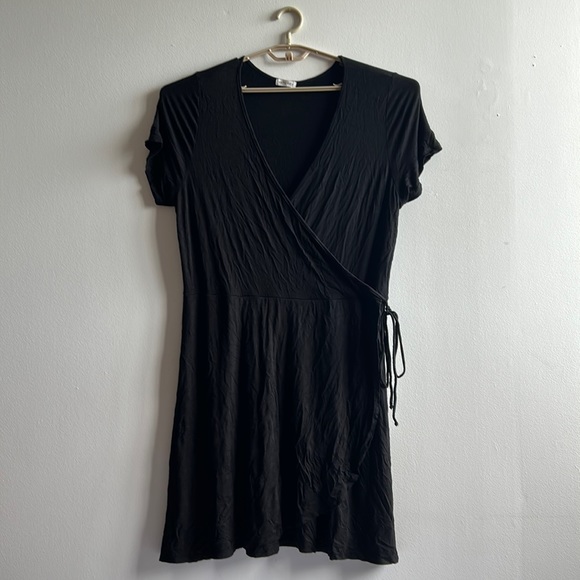 Black Wrap Dress Antistar 3X - Picture 1 of 7